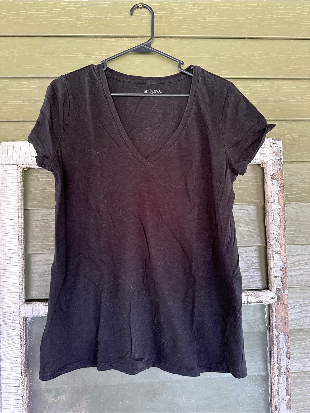 Vero Moda Classic Black V-Neck Short Sleeve Tee